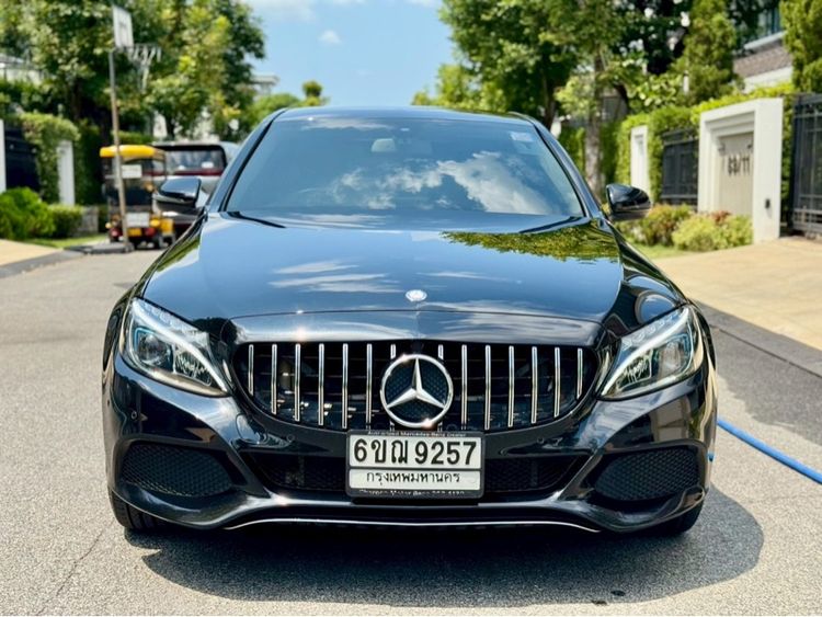 Mercedes-Benz C-Class 2017 C350 Sedan ไฮบริด ไม่ติดแก๊ส เกียร์อัตโนมัติ ดำ รูปที่ 3