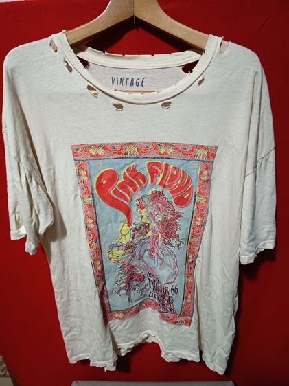 อื่นๆ S แขนสั้น เสื้อทีเชิ้ต อื่นๆ เสื้อวินเทจPink Floyd 