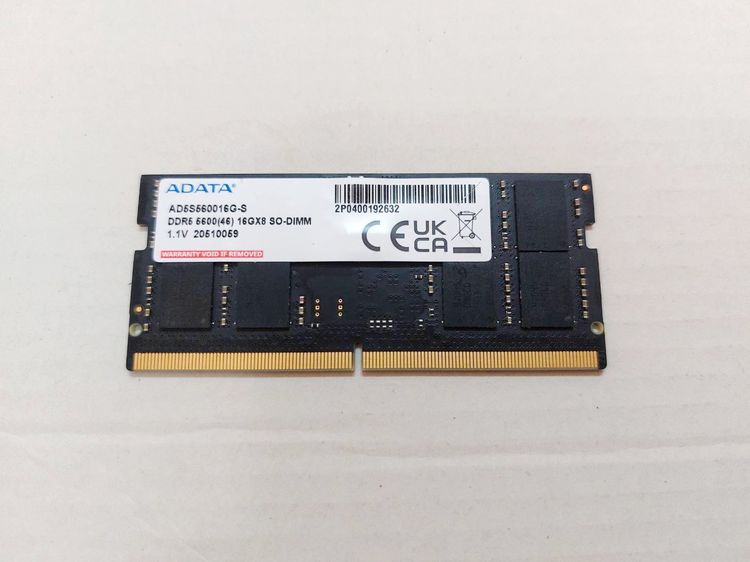 แรมโน้ตบุ๊ค 16GB DDR5 BUS 5600 ADATA