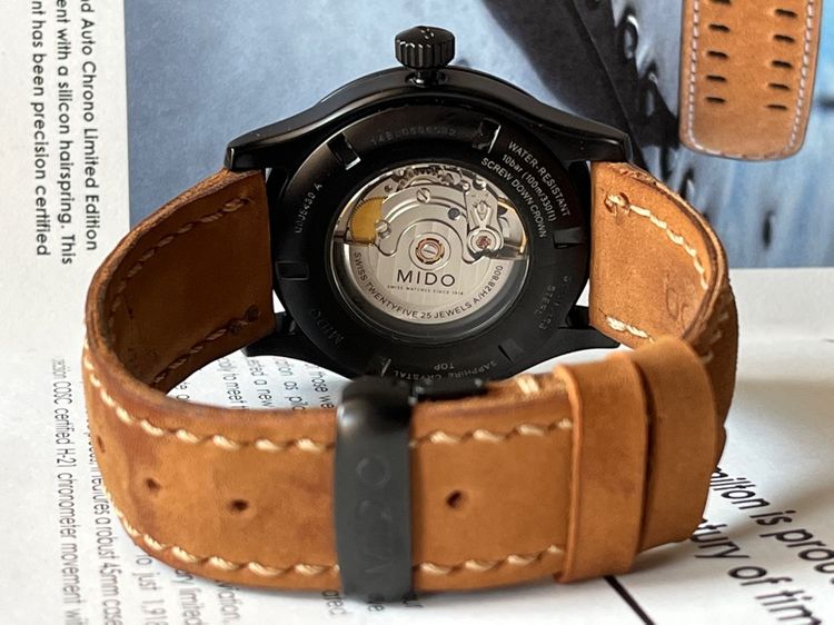 รับเทรด Mido Multifort Automatic กล่องใบครบ สภาพ95 รูปที่ 12