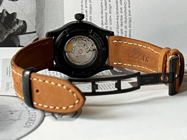 รับเทรด Mido Multifort Automatic กล่องใบครบ สภาพ95 รูปที่ 14