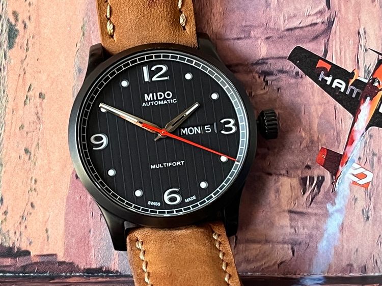 รับเทรด Mido Multifort Automatic กล่องใบครบ สภาพ95 รูปที่ 17