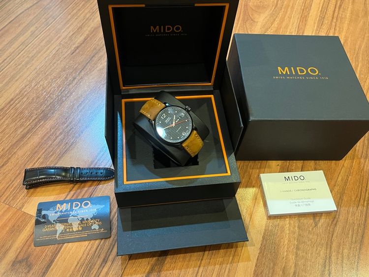 รับเทรด Mido Multifort Automatic กล่องใบครบ สภาพ95 รูปที่ 10
