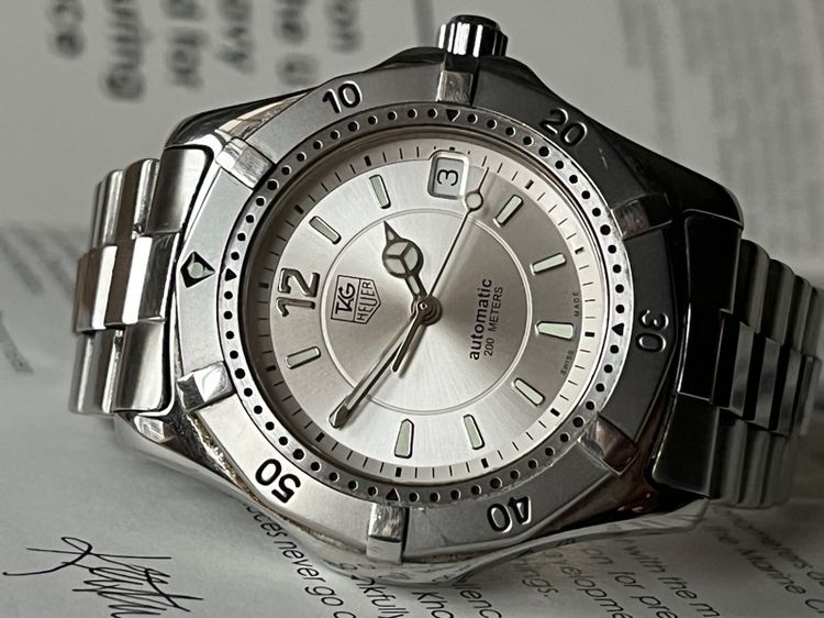 รับเทรด Tag Heuer S2000 Automatic กล่องใบครบ รูปที่ 5
