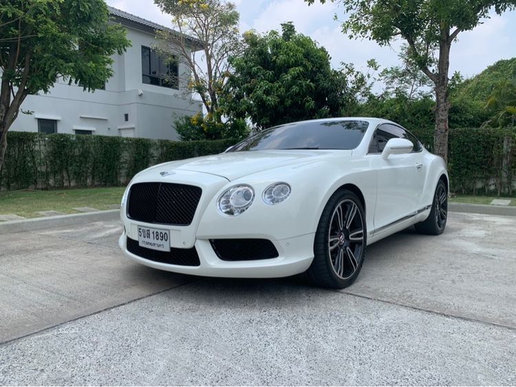Bentley Continental 2012 4.0 GT 4WD เบนซิน เกียร์อัตโนมัติ ขาว รูปที่ 3