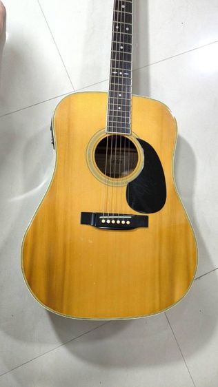ขายกีต้าร์วินเท็จ Cat eye CE200 made in japan  มีภาคไฟฟ้า fishman มีจูนเนอร์ เสียงดี สายไม่สูงเล่นง่าย  ราคา 5,200 บาท สนใจโทร 081-8421619 รูปที่ 2