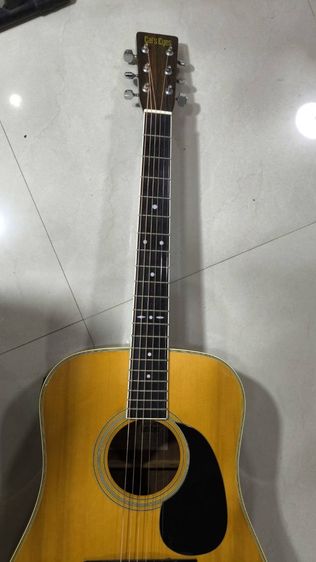ขายกีต้าร์วินเท็จ Cat eye CE200 made in japan  มีภาคไฟฟ้า fishman มีจูนเนอร์ เสียงดี สายไม่สูงเล่นง่าย  ราคา 5,200 บาท สนใจโทร 081-8421619 รูปที่ 5