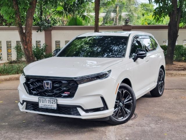 รถ Honda CR-V 2.0 eHEV RS 4WD สี ขาว