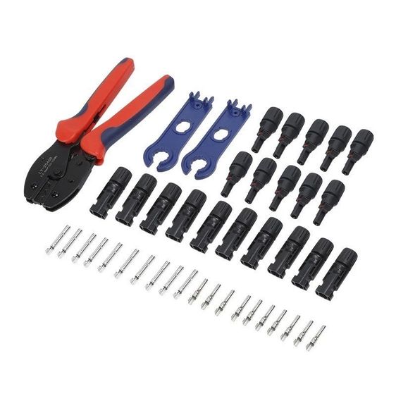 ชุดเครื่องมือ คีมเข้าหัว MC4 ไฟฟ้าโซลาร์เซลล์  MC4 Crimping Connector Terminal รูปที่ 3