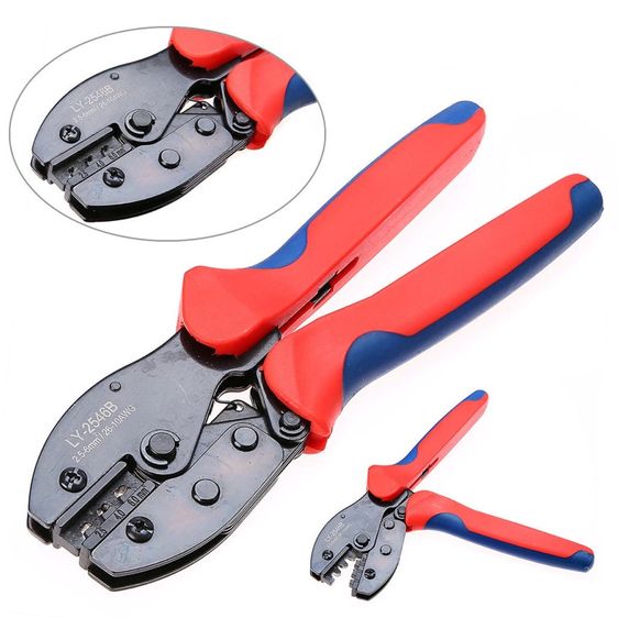 ชุดเครื่องมือ คีมเข้าหัว MC4 ไฟฟ้าโซลาร์เซลล์  MC4 Crimping Connector Terminal
