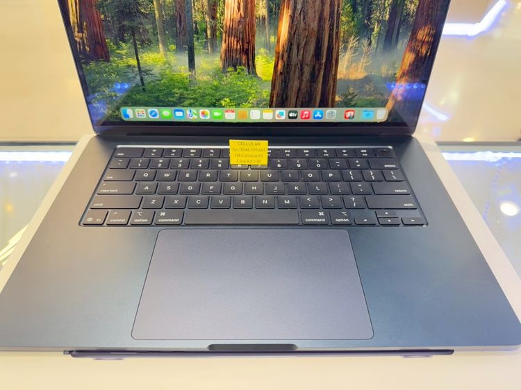 Macbook Air 15 M4 256GB Ram16 GPU10 KeyEN ประกันศูนย์ไทยเกือบปี ครบกล่อง รูปที่ 4