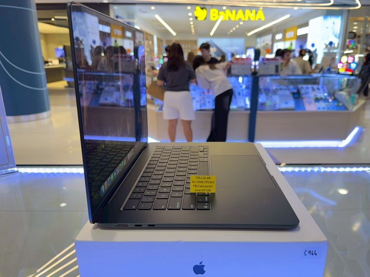 Macbook Air 15 M4 256GB Ram16 GPU10 KeyEN ประกันศูนย์ไทยเกือบปี ครบกล่อง รูปที่ 6