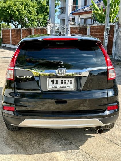 Honda CR-V 2016 2.0 E Utility-car เบนซิน ไม่ติดแก๊ส เกียร์อัตโนมัติ ดำ รูปที่ 4