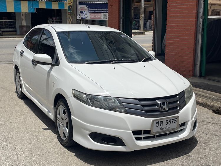 Honda City 2011 1.5 S i-VTEC เบนซิน ไม่ติดแก๊ส เกียร์อัตโนมัติ ขาว รูปที่ 2