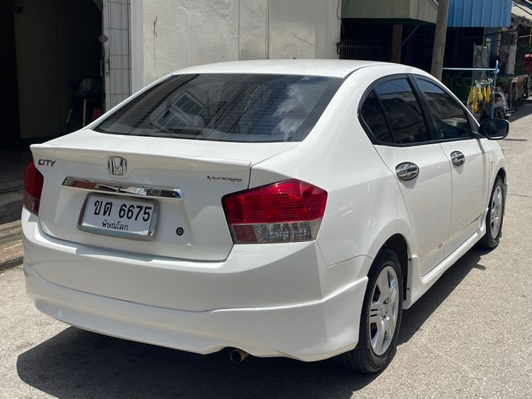 Honda City 2011 1.5 S i-VTEC เบนซิน ไม่ติดแก๊ส เกียร์อัตโนมัติ ขาว รูปที่ 3