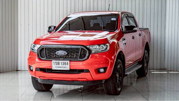 Ford Ranger 2021 2.2 XLT Pickup ดีเซล เกียร์อัตโนมัติ แดง รูปที่ 4