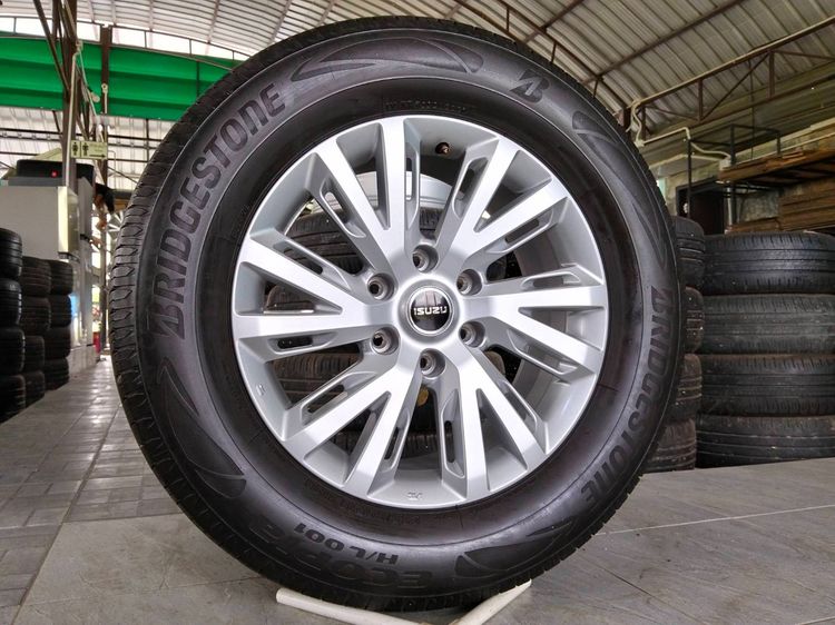 แม็กอีซูซุ สีเดิม ขอบ18 พร้อมยางดันลอป 265 60 18 ปี23 ใส่ isuzu ตัวสูง mu-x mu 7