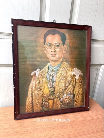 ภาพ ในหลวงร.9 เก่าโบราณสะสมA1 รูปที่ 3