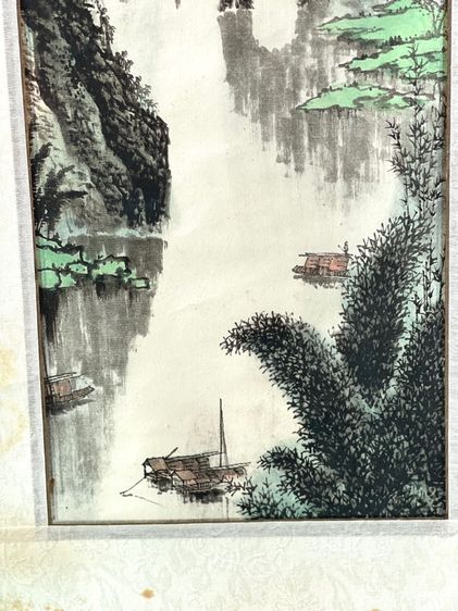 ภาพวาด ทิวทัศน์ภูเขาและสายน้ำ เก่าสะสม รูปที่ 4