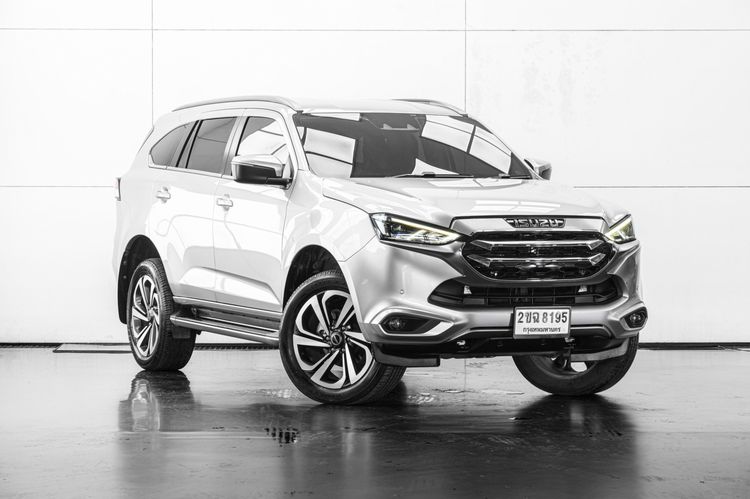 Isuzu MU-X 2021 3.0 Ultimate AT 2WD Utility-car ดีเซล ไม่ติดแก๊ส เกียร์อัตโนมัติ เทา รูปที่ 2