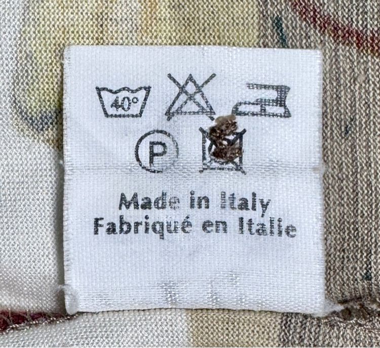 ⚠️ MADE IN ITALY‼️เสื้อโปโล NINO MARINI ของแท้ ลายสวยหายาก รูปที่ 10