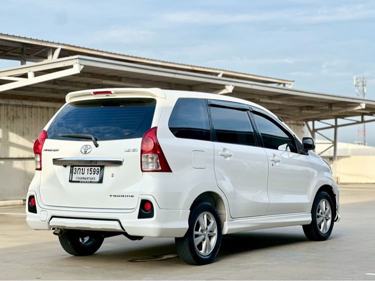 Toyota Avanza 2014 1.5 S Touring Van เบนซิน ไม่ติดแก๊ส เกียร์อัตโนมัติ ขาว รูปที่ 4