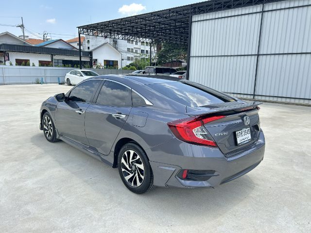 Honda Civic 2017 1.8 EL i-VTEC Sedan เบนซิน ไม่ติดแก๊ส เกียร์อัตโนมัติ เทา รูปที่ 4