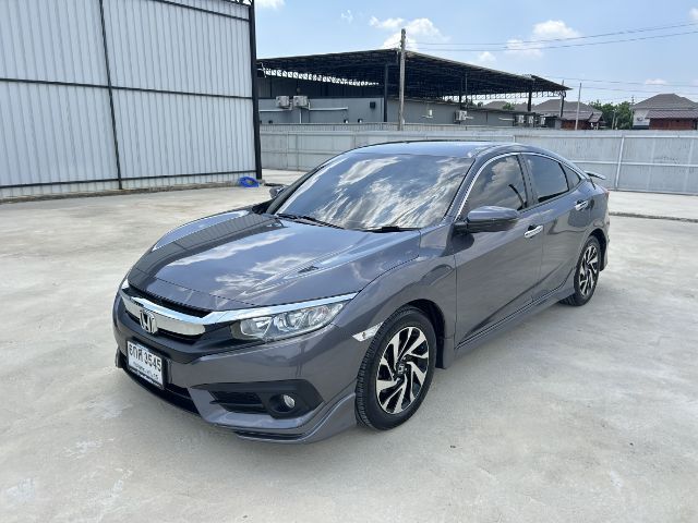 Honda Civic 2017 1.8 EL i-VTEC Sedan เบนซิน ไม่ติดแก๊ส เกียร์อัตโนมัติ เทา รูปที่ 2