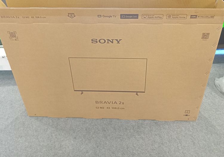 ขายทีวีแอลอีดี 43 นิ้ว SONY (4K LED, GOOGLE TV) BRAVIA 2 II K-43S20M2