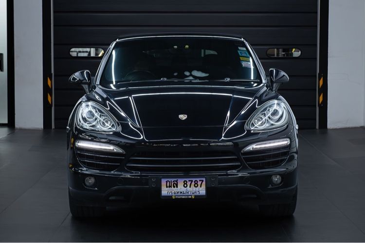 Porsche Cayenne 2012 3.0 Diesel 4WD Utility-car ดีเซล ไม่ติดแก๊ส เกียร์อัตโนมัติ ดำ รูปที่ 2