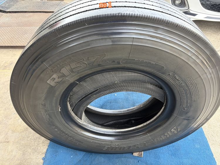 Bridgestone radial เบอร์ 1000r20 ยางในครบ มี 2ชุด ปีผลิต19-22 รุ่น 157  รูปที่ 4