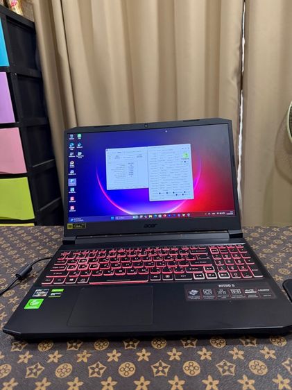 Notebook Acer Nitro 5 AN515-R0ZA GTX1650 สภาพสวยมาก ทำงาน เล่นเกม ลื่นมากก สอบถามได้คัฟ รูปที่ 4