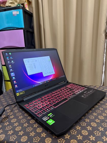 Notebook Acer Nitro 5 AN515-R0ZA GTX1650 สภาพสวยมาก ทำงาน เล่นเกม ลื่นมากก สอบถามได้คัฟ รูปที่ 2