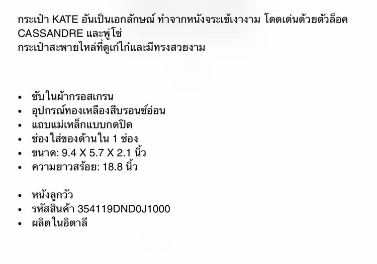 kate ysl รูปที่ 5