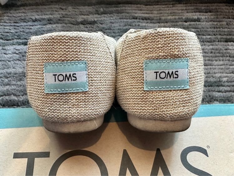 รองเท้าลำลองผู้หญิง สลิปออน TOMS รุ่น Alpargata Natural Undyed Heritage Canvas  รูปที่ 7
