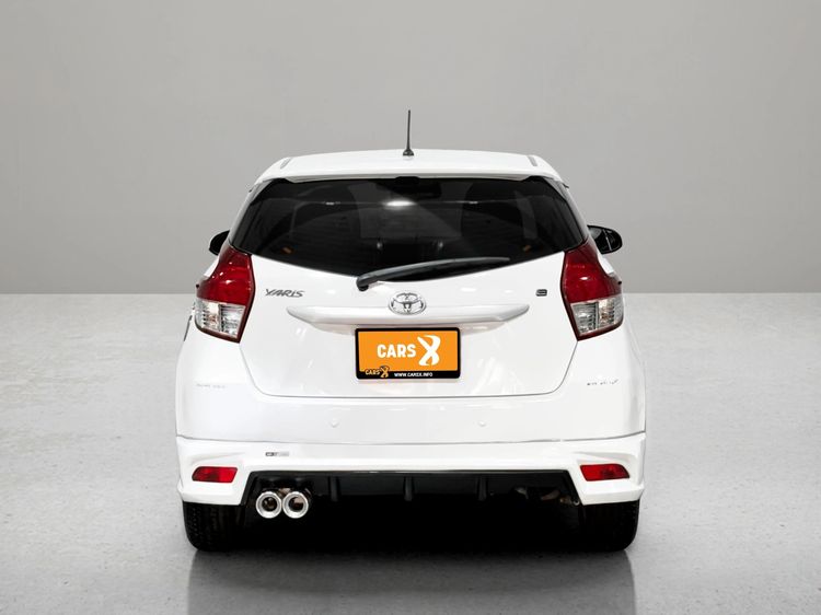 Toyota Yaris 2014 1.2 E Sedan เบนซิน ไม่ติดแก๊ส เกียร์อัตโนมัติ ขาว รูปที่ 4