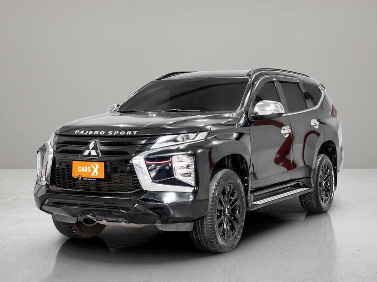 Mitsubishi Pajero Sport 2022 2.4 GT Premium Elite Edition 4WD Utility-car ดีเซล ไม่ติดแก๊ส เกียร์อัตโนมัติ ดำ
