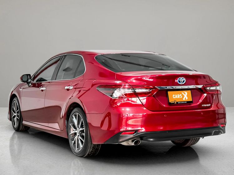Toyota Camry 2021 2.5 Hybrid Premium Luxury Sedan ไฮบริด ไม่ติดแก๊ส เกียร์อัตโนมัติ แดง รูปที่ 4