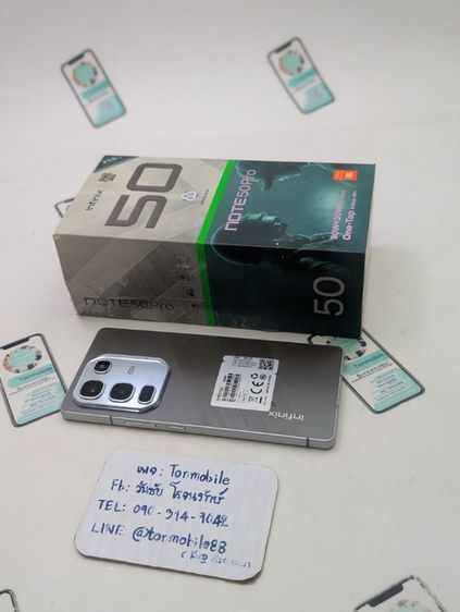 ขาย เทิร์น Infinix Note 50 Pro Ram 12 Rom 256 ศูนย์ไทย สภาพสวย มีตัวเครื่อง และกล่อง ไม่มีอุปกรณ์อื่น เพียง 4,590 บาท เท่านั้น ครับ  รูปที่ 2