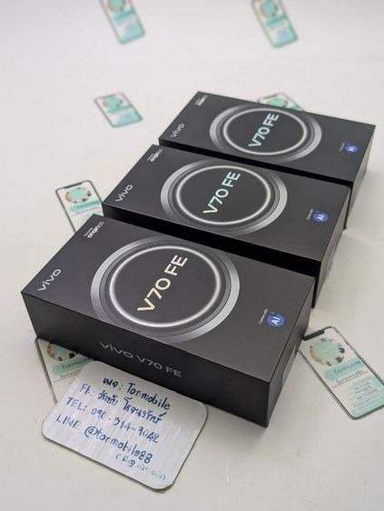 อื่นๆ 256 GB ขาย เทิร์น Vivo V70 Fe Ram 8 Rom 256 และ Ram 12 Rom 256 ศูนย์ไทย ของใหม่มือ 1 ประกัน 2 ปี
