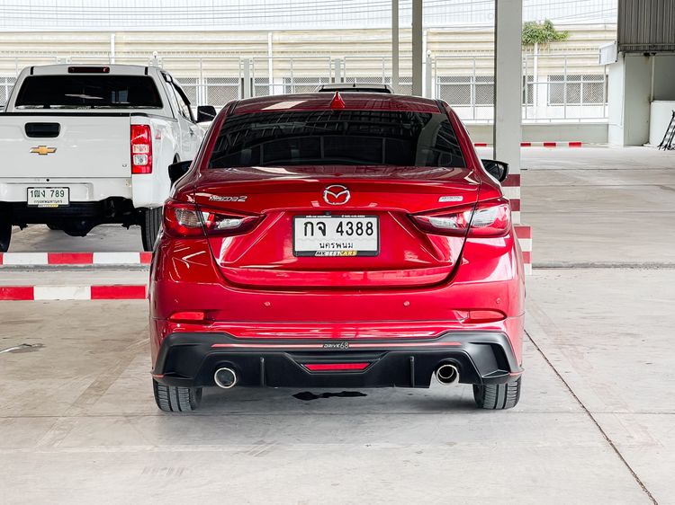 Mazda Mazda 2 2019 1.3 High Plus Sedan เบนซิน ไม่ติดแก๊ส เกียร์อัตโนมัติ แดง รูปที่ 4