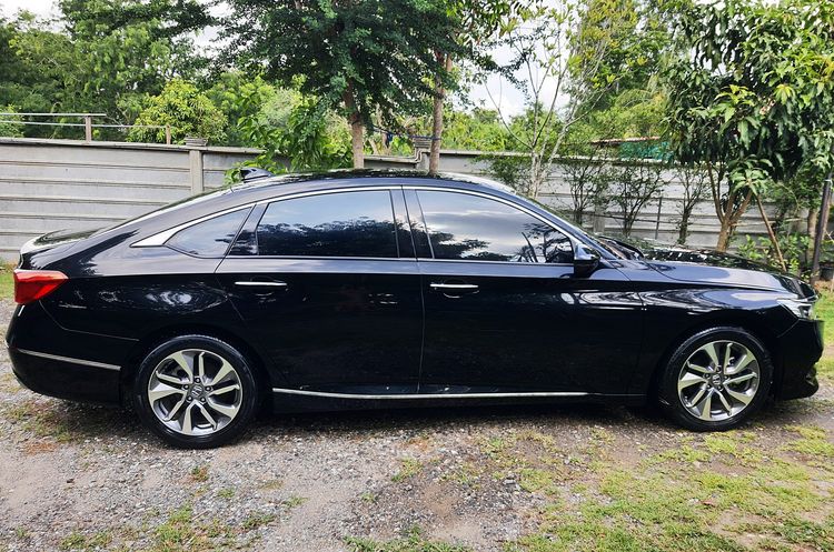 Honda Accord 2022 1.5 Turbo EL Sedan เบนซิน ไม่ติดแก๊ส เกียร์อัตโนมัติ ดำ รูปที่ 4
