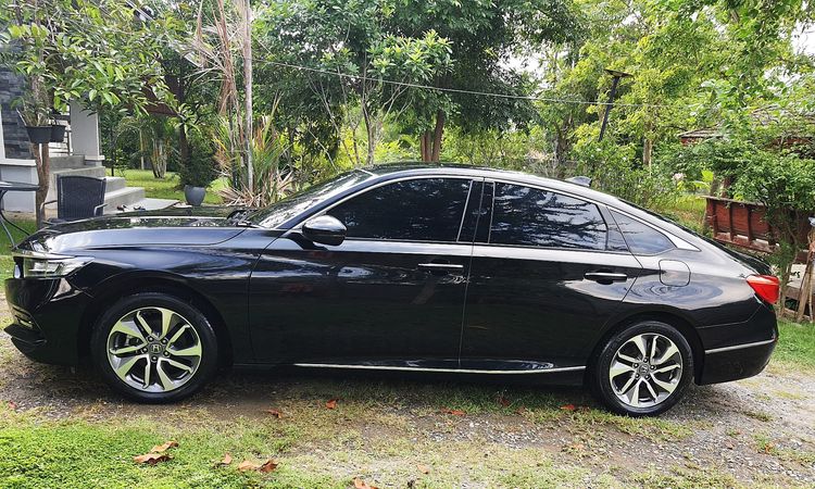 Honda Accord 2021 1.5 Turbo EL Sedan เบนซิน ไม่ติดแก๊ส เกียร์อัตโนมัติ ดำ