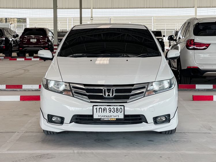 Honda City 2012 1.5 Sv i-VTEC Sedan เบนซิน ไม่ติดแก๊ส เกียร์อัตโนมัติ ขาว รูปที่ 2