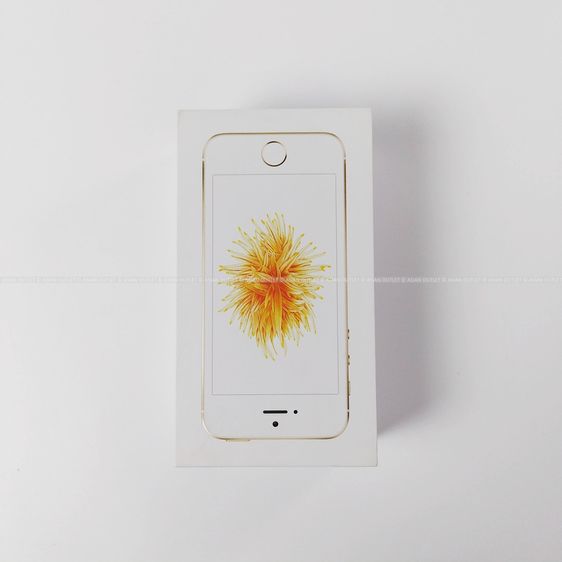 กล่องเปล่า iPhone SE Gold 16 GB แท้ พร้อมอุปกรณ์ครบกล่อง หูฟังใหม่ในซีลยังไม่ได้ใช้งาน หายาก ราคาพิเศษ