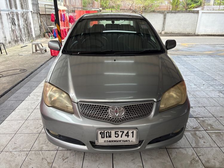 Toyota Vios 2007 1.5 E Sedan เบนซิน ไม่ติดแก๊ส เกียร์ธรรมดา เทา รูปที่ 3