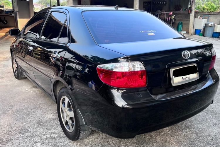 Toyota Vios 2005 1.5 E เบนซิน เกียร์ธรรมดา ดำ รูปที่ 3