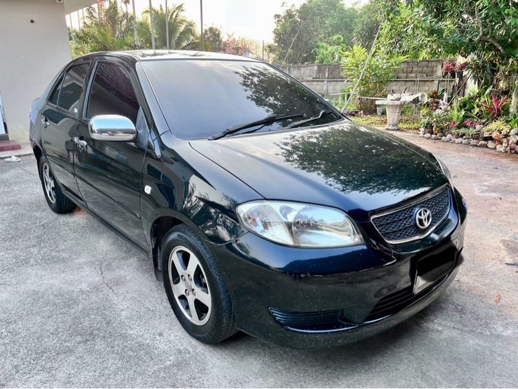 Toyota Vios 2005 1.5 E เบนซิน เกียร์ธรรมดา ดำ รูปที่ 2