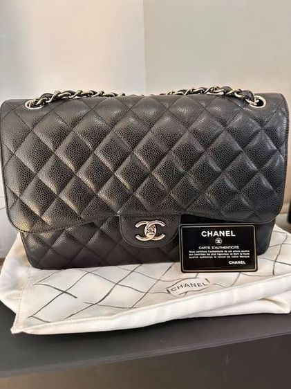 Chanel หนัง PU หญิง ดำ Designer bag