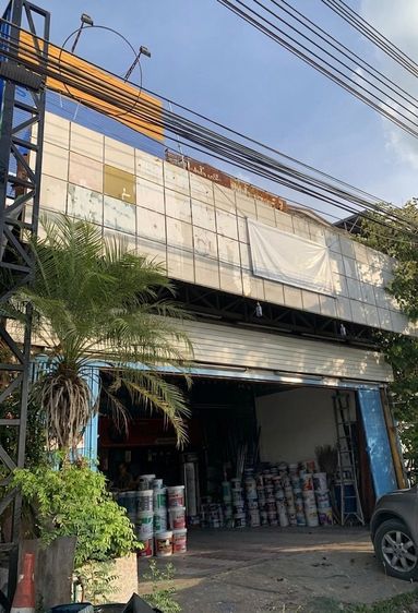 ขายด่วน อาคารพาณิชย์ทำเลทอง 2 คูหา 4 ชั้นครึ่ง 75 ตรว. ติดถนน 345 แยกต่างระดับบางบัวทอง แถมวัสดุก่อสร้าง มีลิฟต์ขนของ